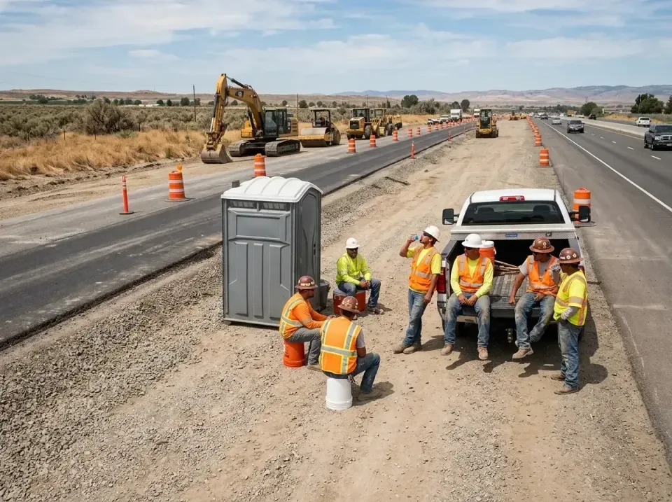highway-road-construction-crew-007 — frequently asked questions, Porta Potty and Restroom Rentals in El Mirage, AZ